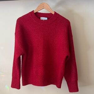Michael Stars Vibrant Red Knit Top